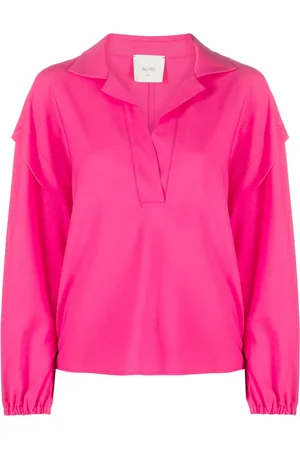 ALYSI Blusa con hombros caídos