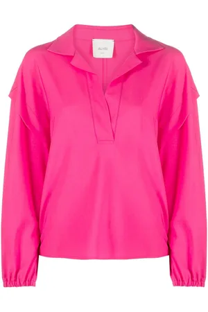 ALYSI Blusa con hombros caídos