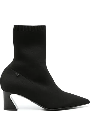 Patrizia Pepe Botines tejidos con tacón de 60mm