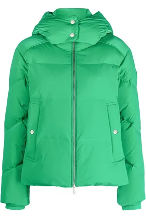 Woolrich Chamarra capitonada con capucha removible