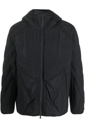 Y-3 Chamarra capitonada con capucha