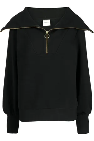 Varley Suéter de canalé con cuello oversize