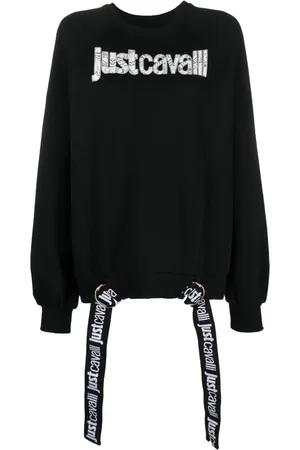Roberto Cavalli Sudadera con logo estampado