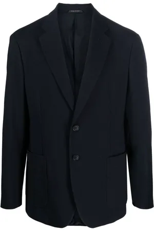 Giorgio Armani Blazer con solapas de muesca