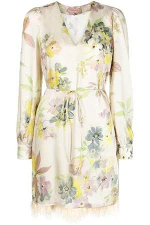 Twin-Set Vestido corto con estampado floral