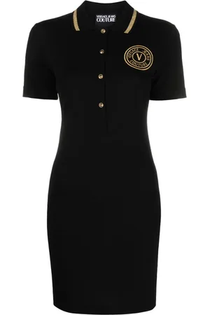 VERSACE Vestido corto V-Emblem