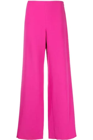 Emporio Armani Pantalones anchos con tiro alto