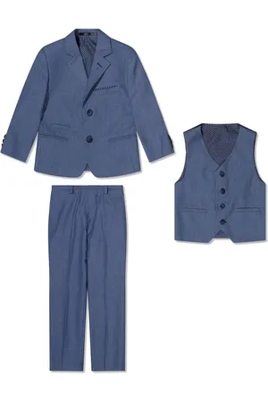 House of Cavani Traje de tres piezas con botones