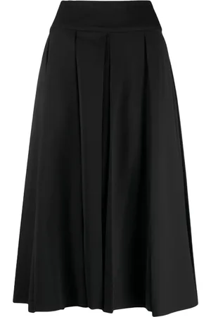 Patou Falda midi con diseño acampanado