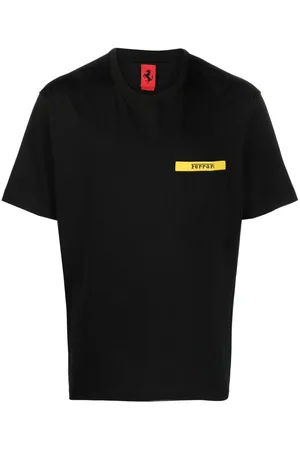 FERRARI Playera con parche del logo