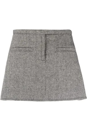 Courrèges Falda corta Caviar