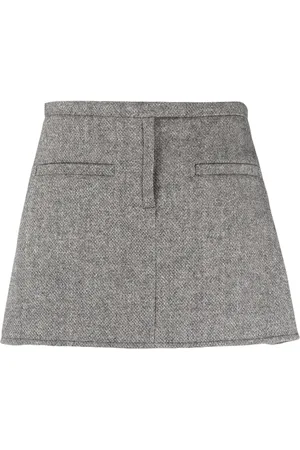 Courrèges Falda corta Caviar
