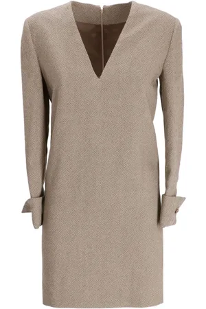Golden Goose Vestido corto con cuello en V
