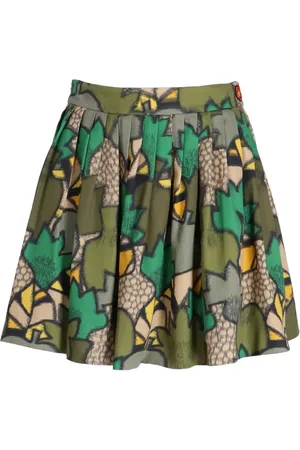 Kenzo Falda corta con estampado militar
