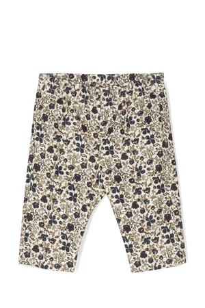 BONPOINT Pantalones rectos con estampado floral