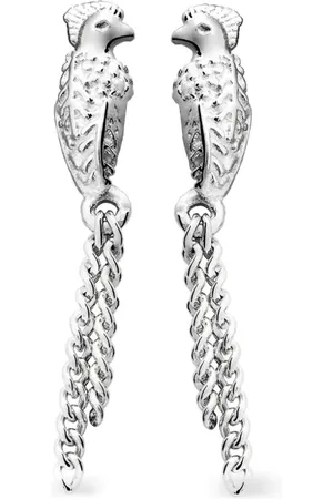 TANE México 1942 Aretes Quetzal en plata de ley