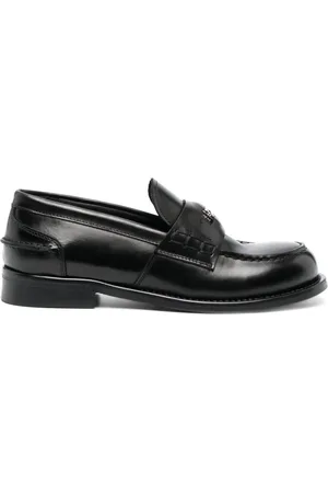 Roberto Cavalli Mocasines con placa del logo