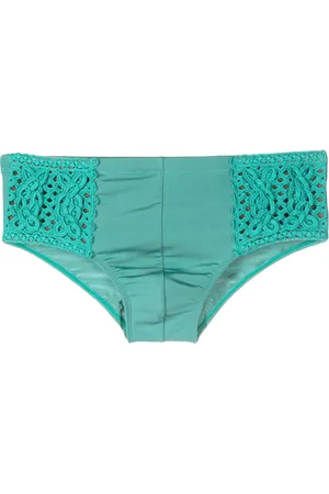 AMIR SLAMA Traje de baño tejido de crochet