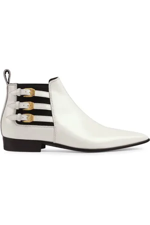Gucci Botines con hebillas y puntera en punta