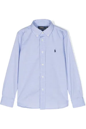 Ralph Lauren Camisa con logo bordado