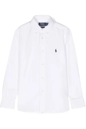Ralph Lauren Camisa con logo bordado