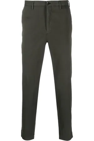 Incotex Pantalones rectos con tiro bajo