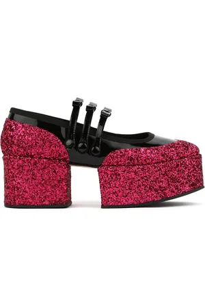 NOIR KEI NINOMIYA Mocasines con detalles de glitter