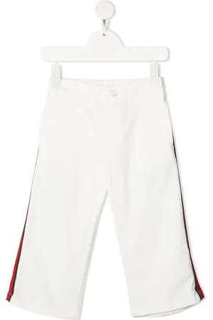 Gucci Pantalones rectos con detalle Web
