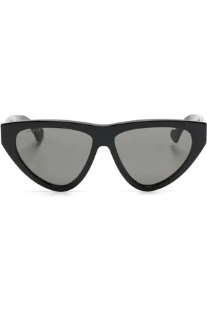 Gucci Lentes de sol con motivo Interlocking G