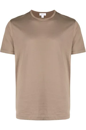 Sunspel Playera con cuello redondo