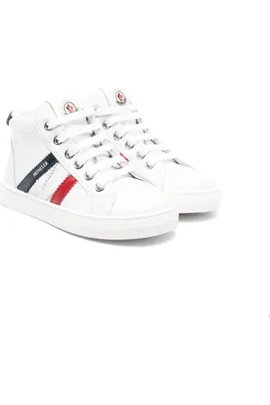 Moncler Tenis con agujetas y parche del logo