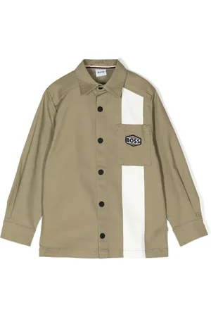 HUGO BOSS Camisa con parche del logo