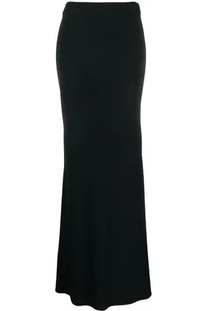 Alexander McQueen Falda con cintura alta