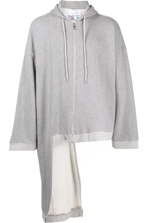 Natasha Zinko Hoodie asimétrico con cierre
