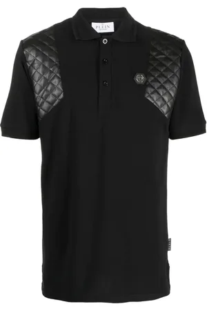 Philipp Plein Playera tipo polo Skull & Bones