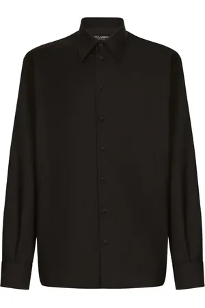 Dolce & Gabbana Camisa manga larga con cuello de pico