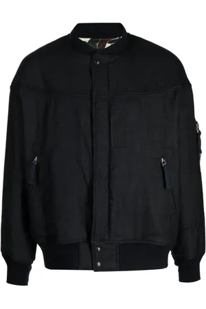 Comme des Garçons Chamarra bomber con bolsillos y cierre