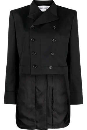 Comme des Garçons Blazer corto con doble botonadura