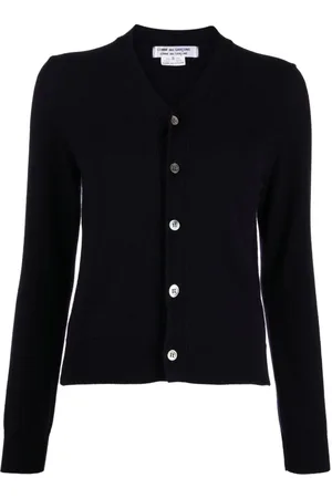 Comme des Garçons Cárdigan de cachemira con cuello en V