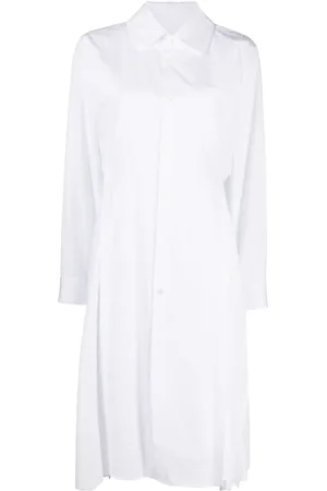Comme des Garçons Vestido camisero manga larga