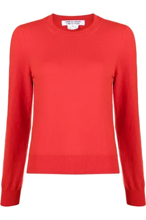 Comme des Garçons Suéter de cachemira con cuello redondo