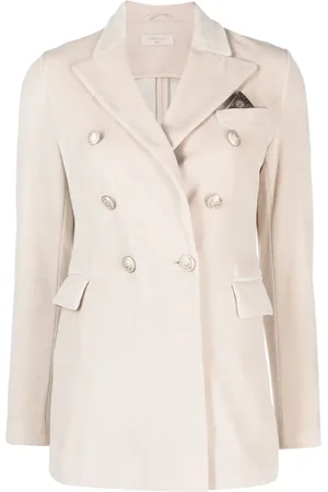 Circolo Blazer con doble botonadura y cuello de pico