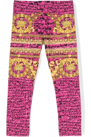 VERSACE Leggins con estampado Barocco