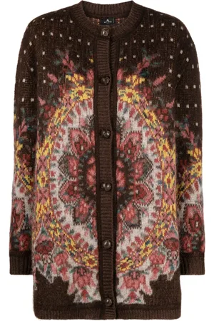 Etro Cárdigan con motivo en jacquard