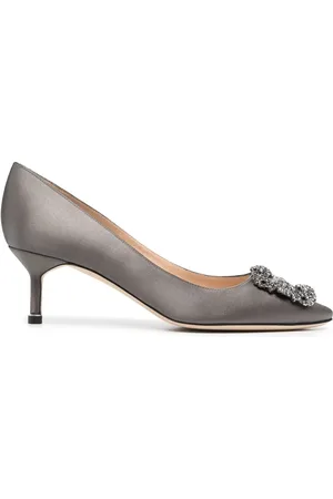 Manolo Blahnik Zapatillas Hangisi con tacón de 50mm