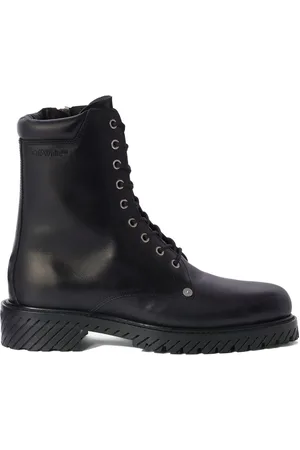 OFF-WHITE Botas militares con suelas Diag