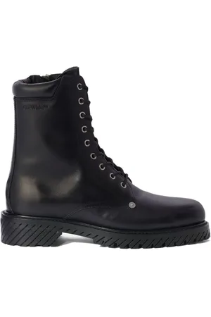 OFF-WHITE Botas militares con suelas Diag