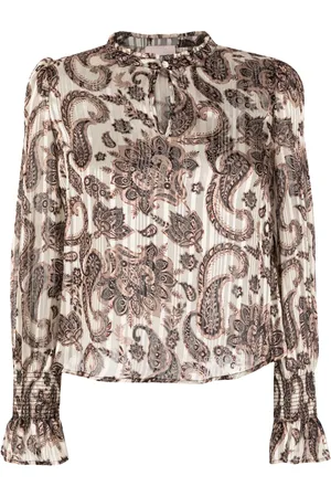 Liu Jo Blusa con estampado de cachemira