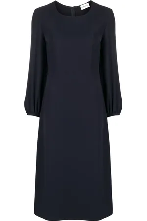 P.A.R.O.S.H. Vestido midi con mangas farol