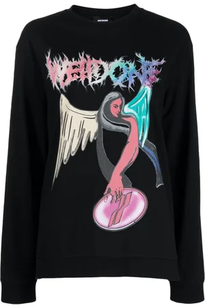 We11 Done Sudadera con estampado gráfico